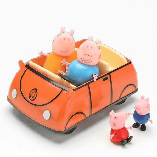 Cart Juguete Happy Peppa Pig 4 Piezas