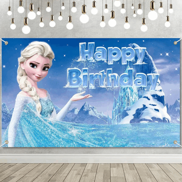 telon de fondo decorativo,Frozen