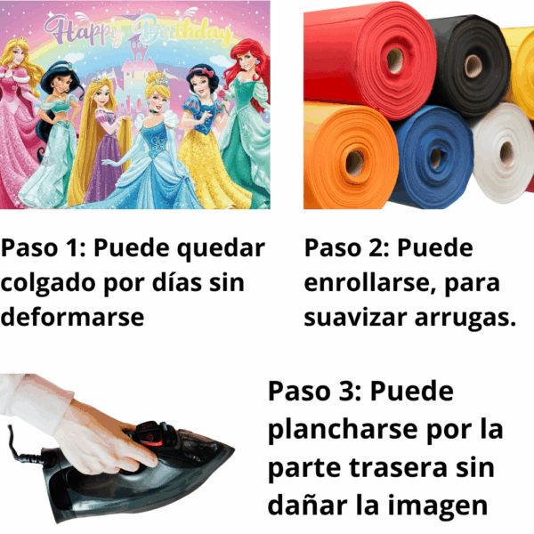 telon de fondo decorativo,decoración de fiestas,cumpleaños,Princesas