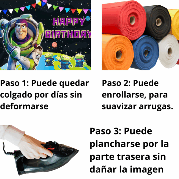 telon de fondo decorativo,decoración de fiestas,cumpleaños,Buzz Lightyear