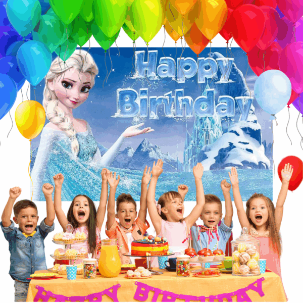 telon de fondo decorativo,Frozen