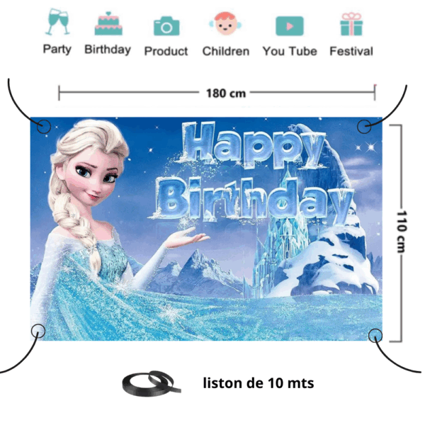 telon de fondo decorativo,Frozen