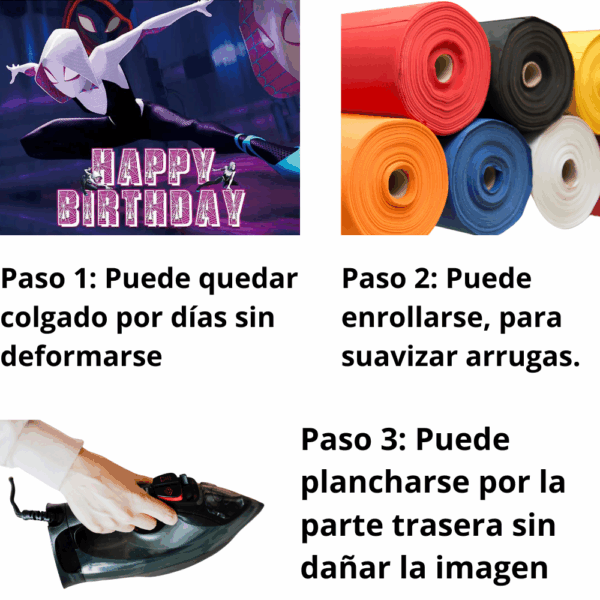 Gwen Stacy,Decoración de cumpleaños,Telon decorativo