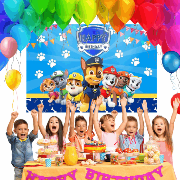 telon de fondo decorativo,decoración de fiestas,cumpleaños,Stich,Lilo