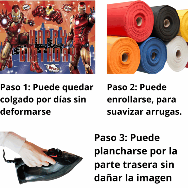 telon de fondo decorativo,decoración de fiestas,cumpleaños,Ironman